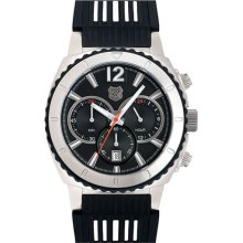 Andrew Marc Watches 'Heritage Scuba' Silicone Strap Watch