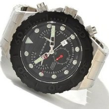 Android Espionage Men's Swiss Quartz Chronograph Chrono Watch With Black Dial