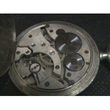 Antique Movement Pocket Watch For Repair Or Parts D{amico Hnos. Catamarca Enamel