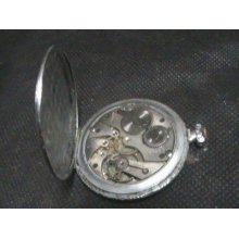 Antique Movement Pocket Watch For Repair Or Parts Condal
