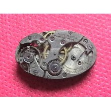 Antique Wristwatch Movement For Repair As Lady