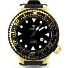 Aqua Master Chronometer Black Dial Mens Watch W313 13