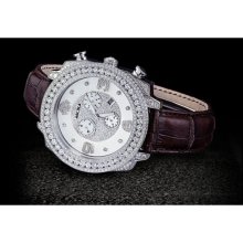Arctica Watches Arctica 50mm Diamond Case 12.75ct