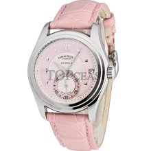 Armand Nicolet M03 Small Seconds Date Steel Pink 2