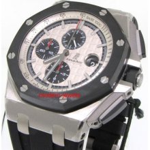 Audemars Piguet Royal Oak Offshore 44 Mm Stainless Steel Ceramic Bezel