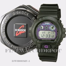 Authentic G-shock Classic Black Digital Watch Dw6900mf-1cr