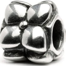 Authentic Trollbeads Flowers 11216 Bead Sterling Silver 925