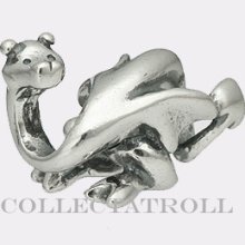 Authentic Trollbeads Silver Lucky Dragon Trollbeads
