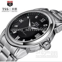 Automatic Mechanical Watch, Hollow Steel Watch Waterproof Strip Ligh