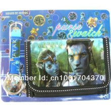 Avatar Cartoon Wallet Watches Children Students Fashion Kids Purse W