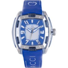 Baci Abbracci Women's Blue Patent Leather Watch