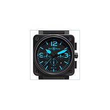 Bell & Ross Aviation BR 01-94 Blue Mens Watch BR0194-BLUE