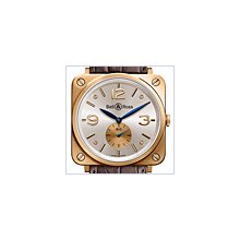 Bell & Ross BR-S Pink Gold Mens Watch BRS-PKGOLD-PEARL_D