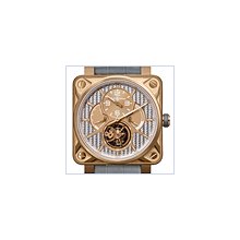 Bell & Ross BR 01 Tourbillon Pink Gold Watch BR01-TOURB-PG/ALU