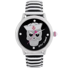 Betsey Johnson Sailor Skull Dial Watch