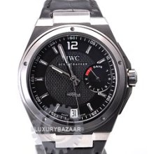 Big Ingenieur (SS / Black / Leather Strap)