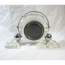 Big russian vintage clock from USSR tank panel watch. Sdelano V CCCP