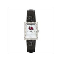 Black university of south carolina watch w/ cz frame