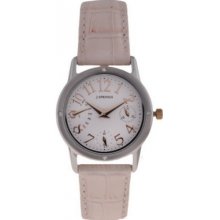 BLL007 J Springs Ladies Retrograde White Pink Watch BLL007 J Springs Ladies Retrograde White Pink Watch