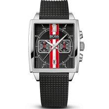 BOSS by Hugo Boss - '1512731' | Black Silicon Strap Chronograph Watch