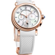 Breguet Marine Chronograph Ladies 8827br/52/586