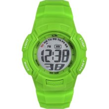 C9 by Champion Women's Plastic Strap Digital Watch - Green
