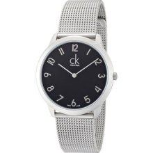 Calvin Klein Aminimal Mesh Gent's & Women's Case Steel Bracelet Watch K3m51151