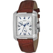 Carucci Ca1160wh-br Giarre Mens Watch Low Price Guarantee + Free Knife