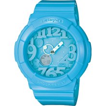 Casio Baby-G Neon Illuminator Dial World Time Watch BGA130 BGA-130-2B