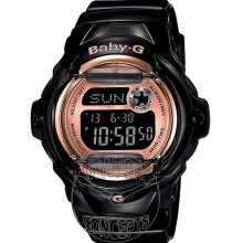 Casio Baby-G wrist watches: Baby-G Bg169 Series Black/Gold bg169g-1