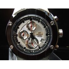 Casio Edifice Mens Sapphire Chronograph Watch. Efx-500d-7avdf