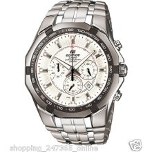 Casio Ef 540 F1 Red Bull Vettel Race Chrono Diver Watch