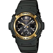 Casio G-shock Awg-m100a-3ajf Tough Solar Radio Controlled Moultiband 6