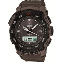 Casio Protrek Tough Solar Camouflage Pattern Belt Mens Watch Prg550b-5