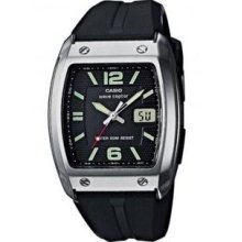 Casio Wave Ceptor Wvq-202h-1b Wrist Watch Mens Date Watch Black Resin Zxc