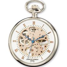 Charles-Hubert, Paris Brass Mechanical Open Face Pocket Watch #38 ...