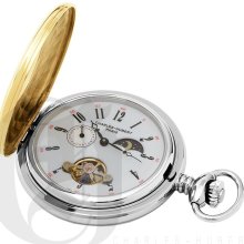Charles Hubert Premium Pocket Watch with Mechanical Wind - 3553-T Charles Hubert Premium Pocket Watch with Mechanical Wind - 3553-T