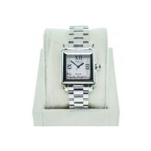 Chopard Happy Sport Square Stainless Steel 7 Diamond 27/8349-23