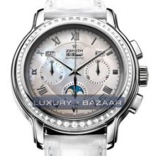 ChronoMaster Moonphase Lady (SS/White MOP/Leather)