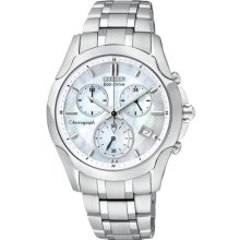 Citizen Eco-drive Regent Chronograph Ladies Watch Fb1158-55d