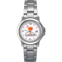 Clemson University Watch in Stainless Steel - Varsity Ladies'