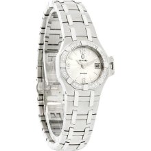 Concord Saratoga Diamond Ladies Silver Dial Swiss Quartz Watch 0310470