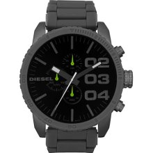 DIESEL 'Franchise' Large Chronograph Watch, 52mm Gunmetal