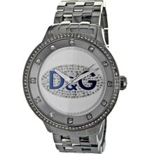 Dolce & Gabbana Watches Men's Prime Time Silver Dial Stainless Steel