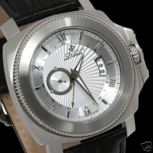 Duboule Manchester Mens Automatic Watch Ss Silver