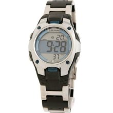 Dunlop DUN-101-L01 - Dunlop Lady Digital Chronograph Watch, Black Dial And Band.