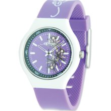 Ed Hardy Unisex Neo Purple Watch