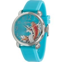 Ed Hardy Womens Fountain Blue Watch