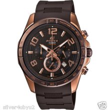 Efr516pg-5av Casio Edifice Men's Chronograph Analog Black Label Wrist Watch