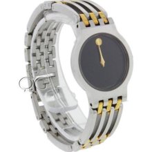 Elegant Movado Museum Dial Esperanza Stainless Steel Ladies Watch 84.25.811.1